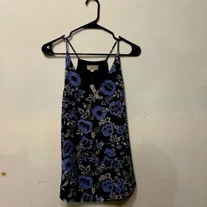 Loft floral print cami and wrap